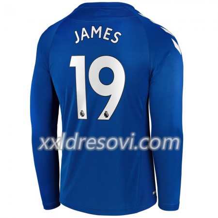 Everton James Rodriguez 19 Domaći Nogometni Dres 2020-2021 Dugim Rukavima